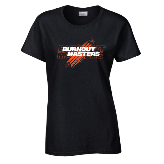 BURNOUT MASTERS Tread Mark LADIES T-Shirt